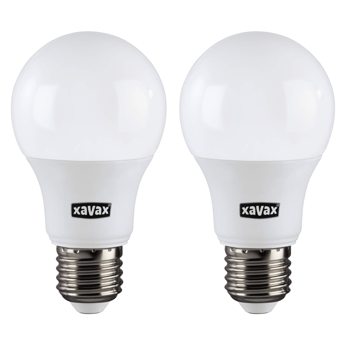 Xavax LED-Lampe E27 806lm | ersetzt 60W (warmweiß) 2er Set