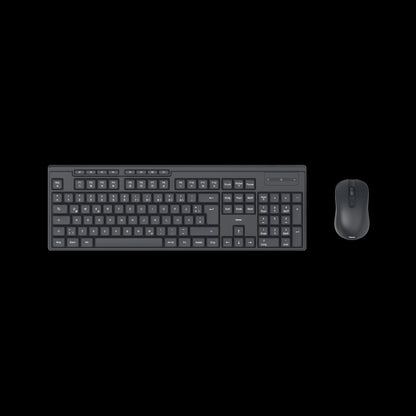 Hama Funktastatur mit Maus ''WKM-200'', 8 Media-Tasten, QWERTZ DE