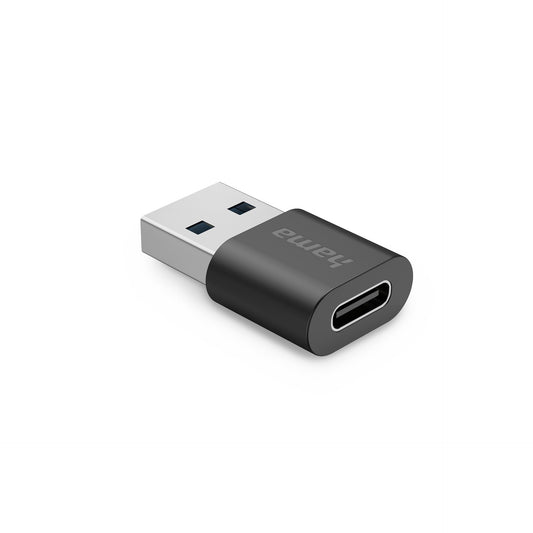 Hama USB-Adapter USB-A Stecker auf USB-C Buchse | USB 3.2 | 10 Gbit/s