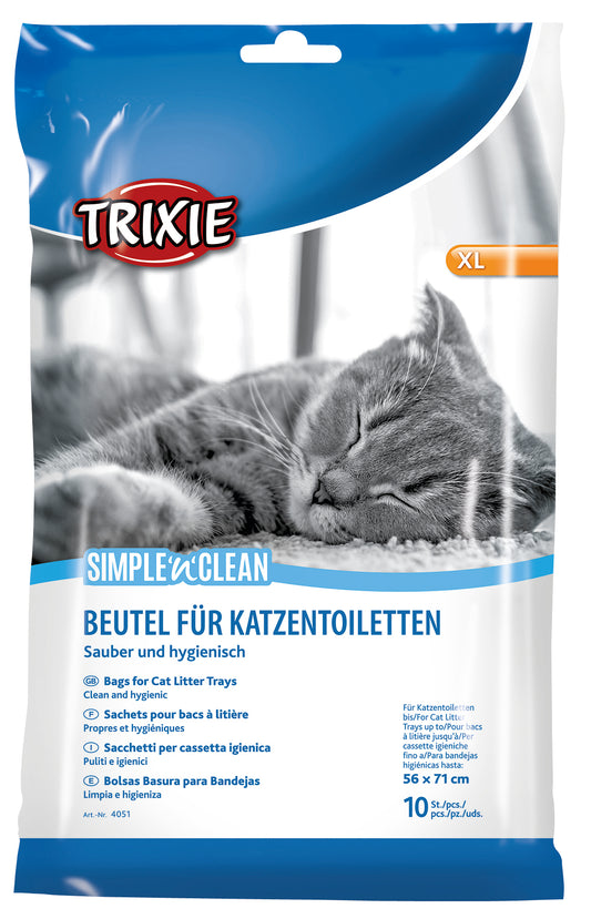 Simple'n'Clean Katzentoilettenbeutel, XL, 10 St.