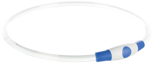 Flash Leuchtring USB, SM: 40 cm/ø 8 mm, blau