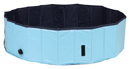 Trixie Hundepool ø120 × 30 cm hellblau/blau