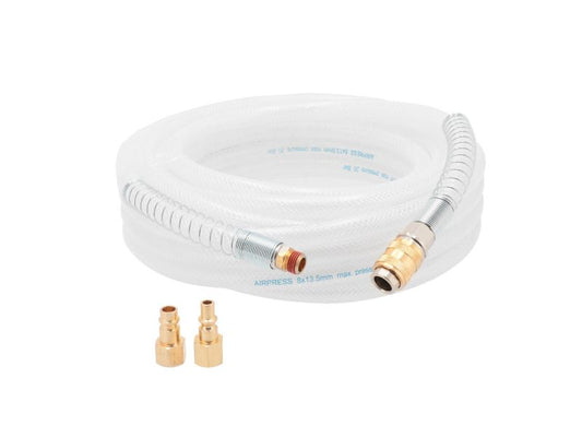 Airpress Druckluftschlauch 10m 8x13.5mm 1/4" | 20 BAR | PVC