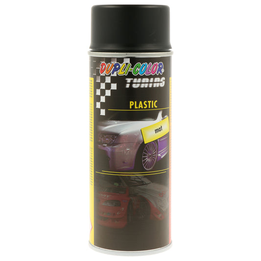 Dupli-Color "Tuning" Plastic-Sprühlack | Schwarz matt 400ml