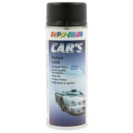 Dupli-Color Cars Rallye | Sprühlack Schwarz matt 400ml