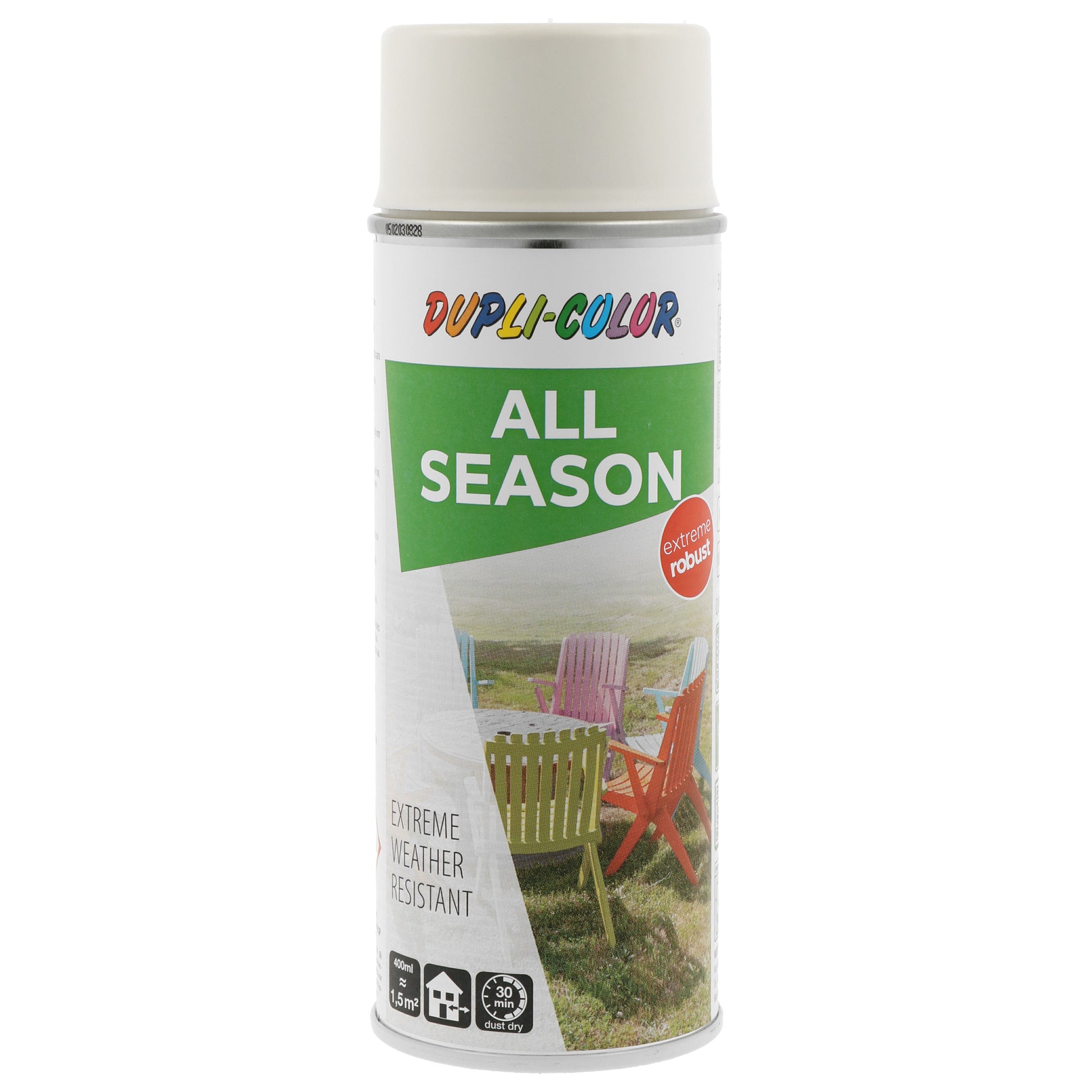 Dupli-Color All Season | Sprühlack Cremeweiß matt 400ml 