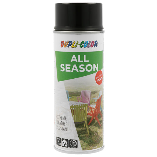 Dupli-Color All Season | Sprühlack Tiefschwarz glänzend 400ml