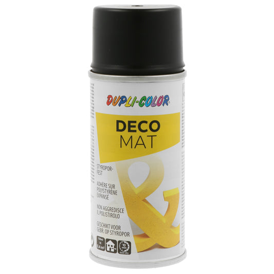 Dupli-Color Deco Mat Sprühlack | Schwarz matt 150ml