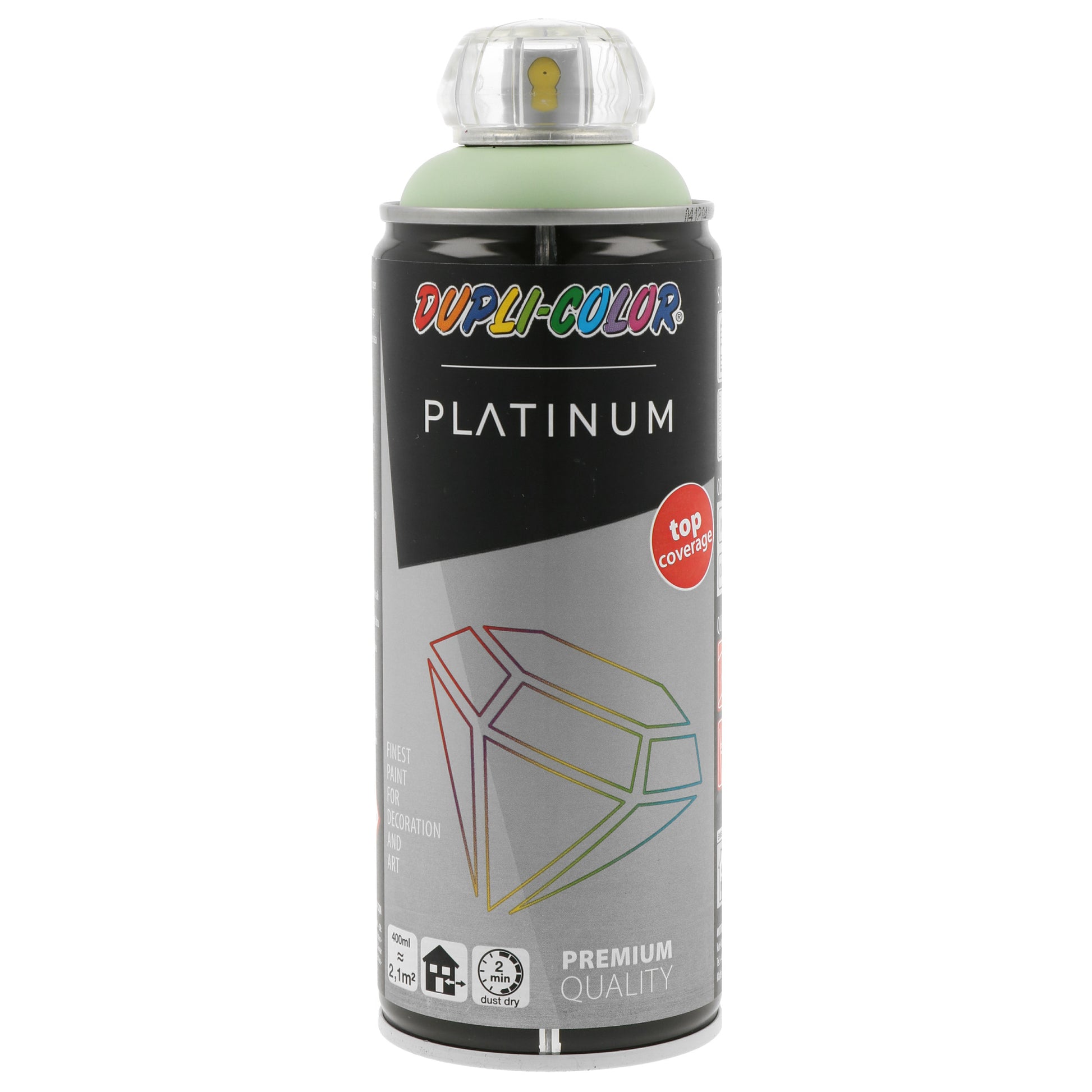 Buntlack Platinum 400 ml weißgrün seidenmatt