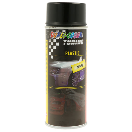 Dupli-Color "Tuning" Plastic-Sprühlack | Schwarz glänzend 400ml