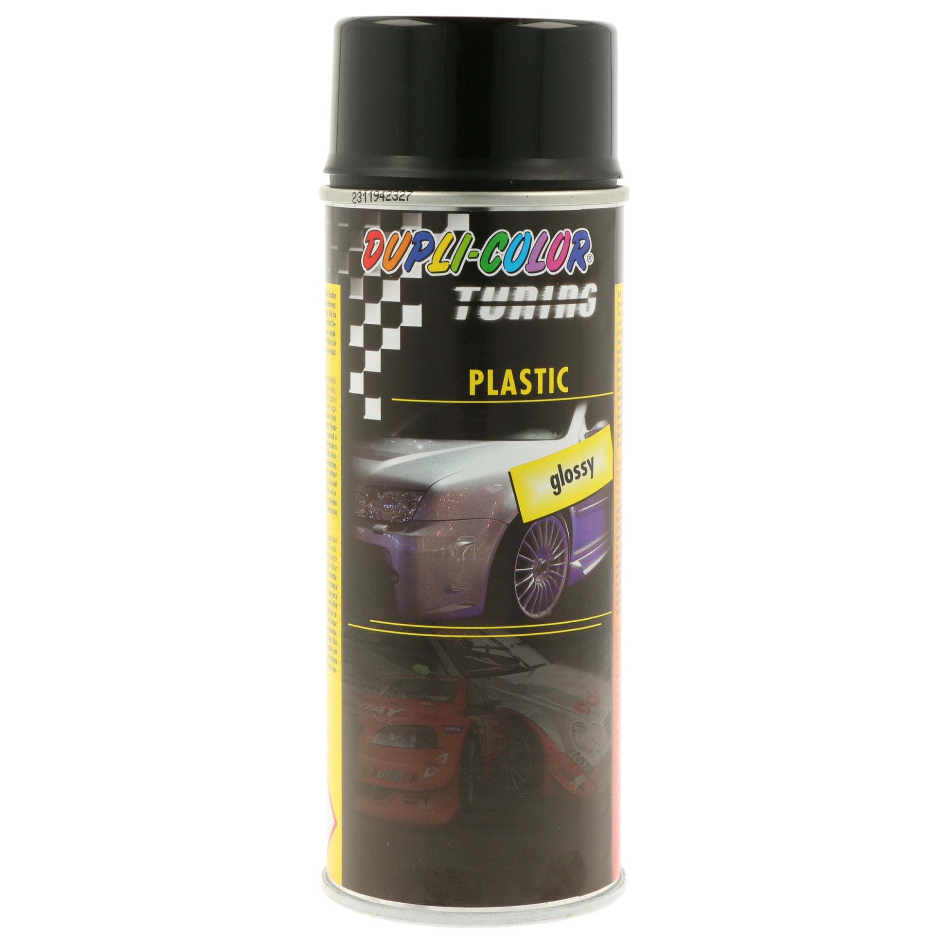 Dupli-Color "Tuning" Plastic-Sprühlack | Schwarz glänzend 400ml 
