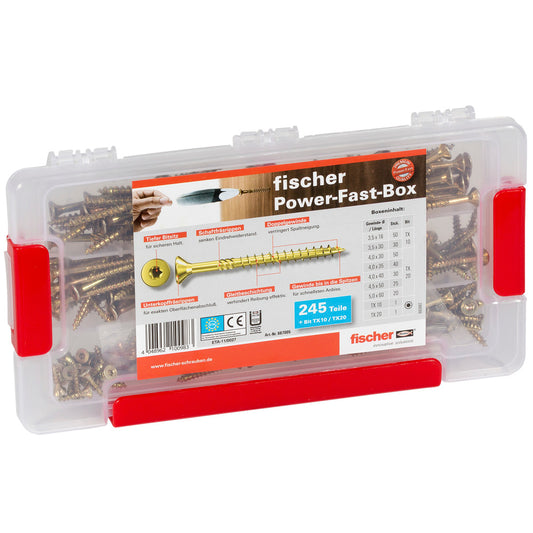 fischer Power - Fast Box 245 tlg. 245-tlg.