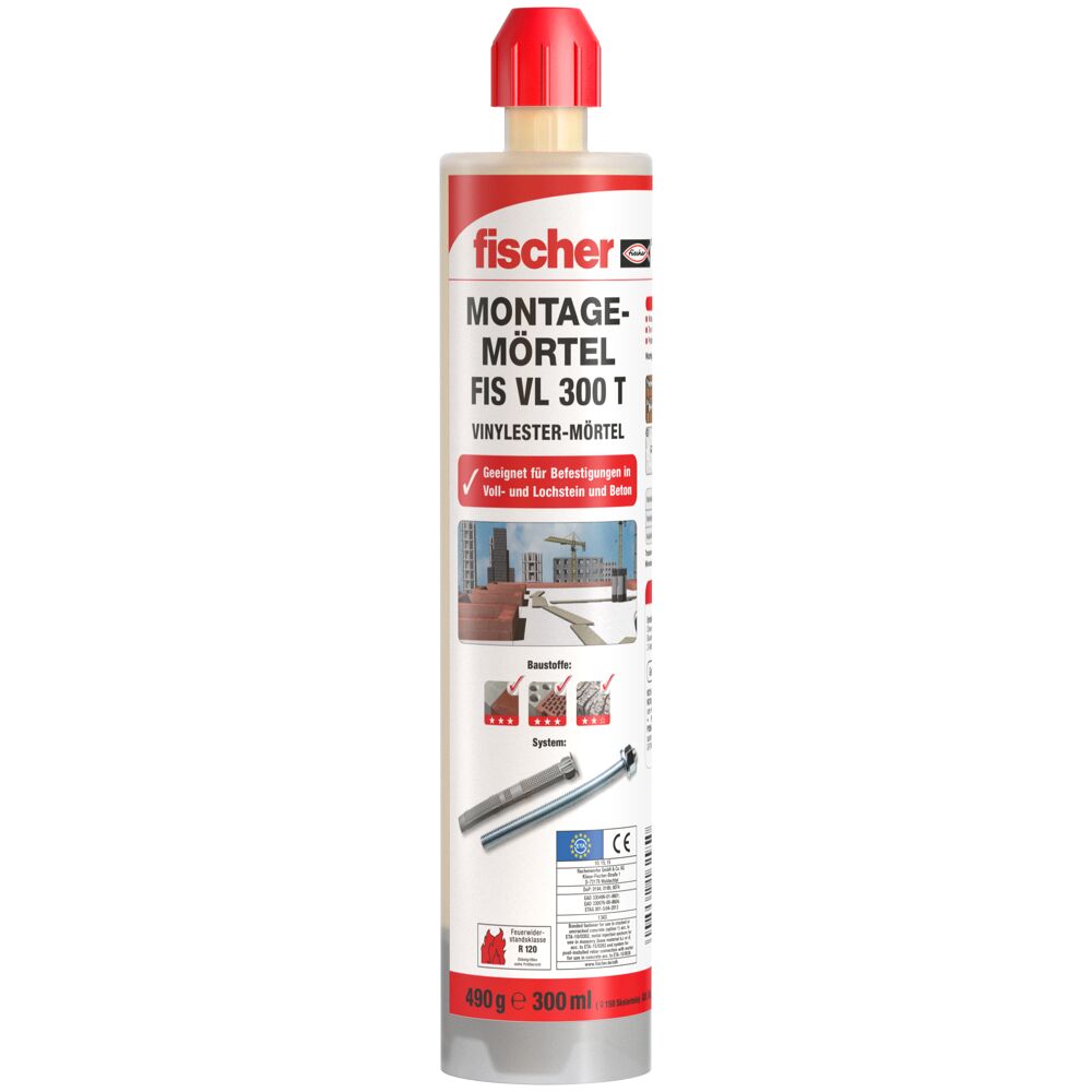 fischer Montagemörtel FIS VL 300 T 300 T (D), 300 ml