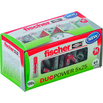 Fischer DuoPower 5 x 25 LD | 100 Stück