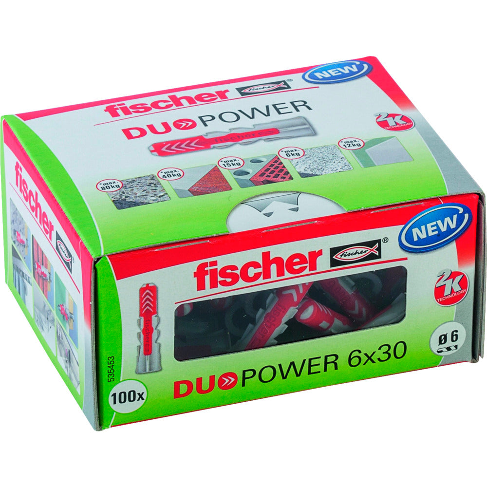 Fischer DuoPower 6 x 30 LD | 100 Stück