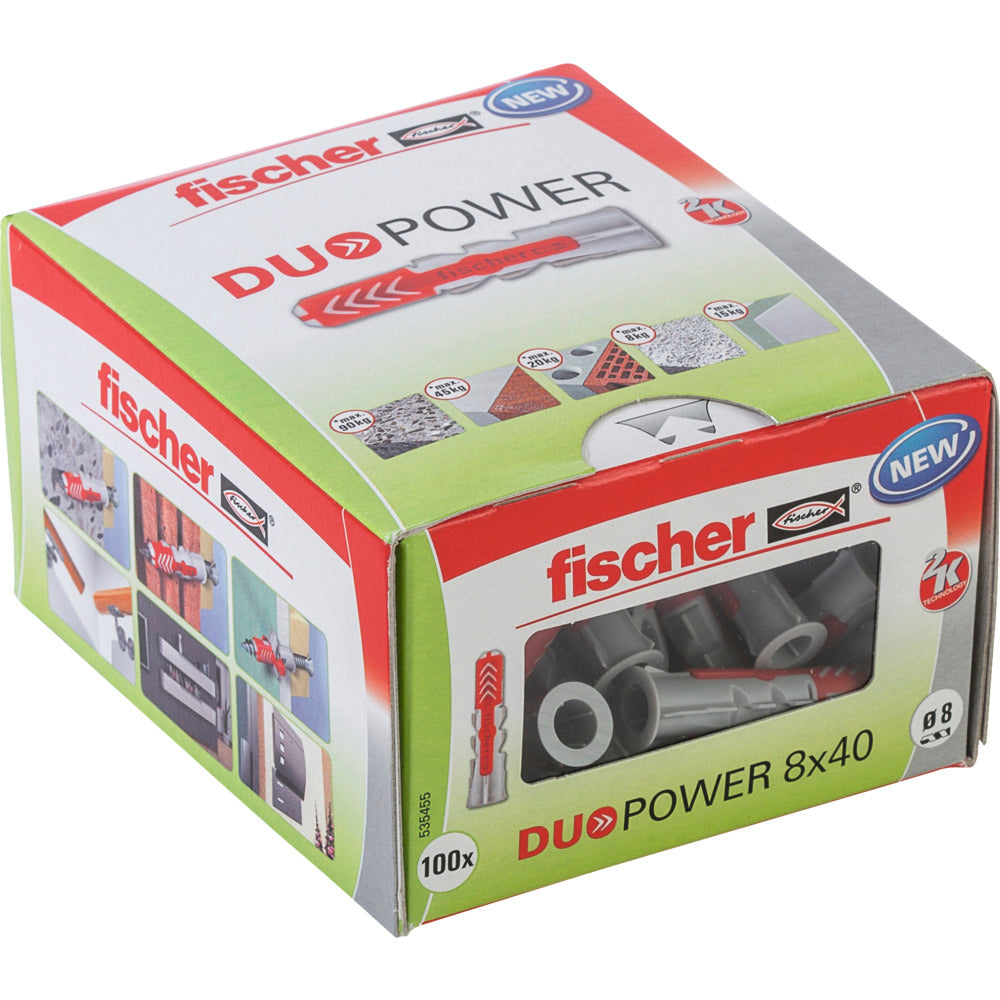 Fischer DuoPower 8 x 40 LD | 100 Stück