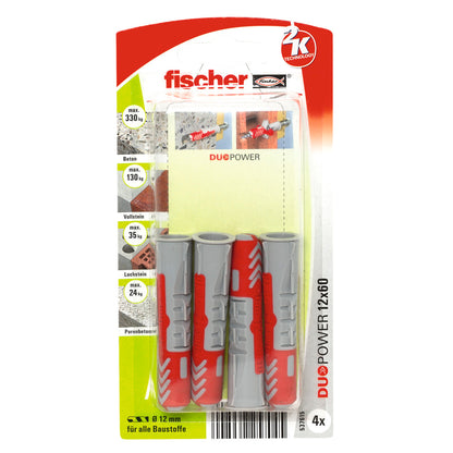 Fischer DuoPower 12 x 60 LD | 4 Stück