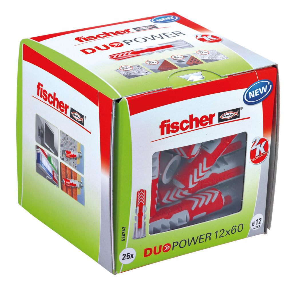 Fischer DuoPower 12 x 60 LD | 25 Stück