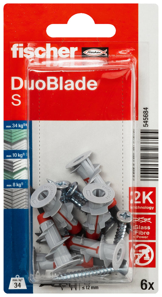 DUOBLADE S K (6) 6 Stück incl. Schrauben