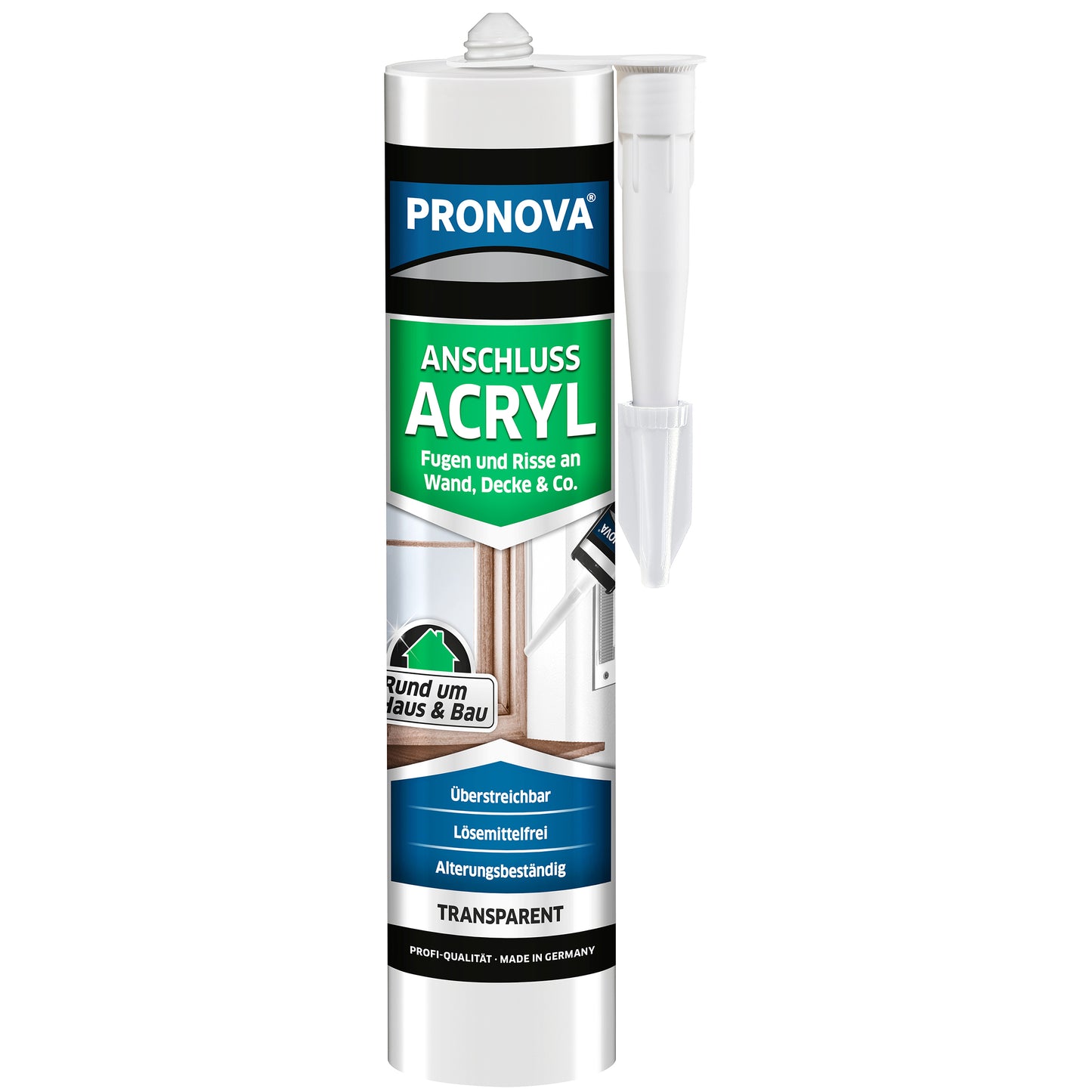 PN Anschluss-Acryl 300 ml, Transparent
