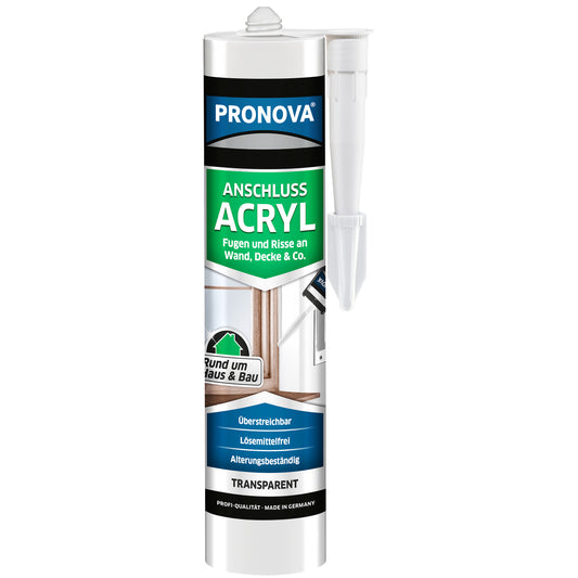 PN Anschluss-Acryl 300 ml, Transparent