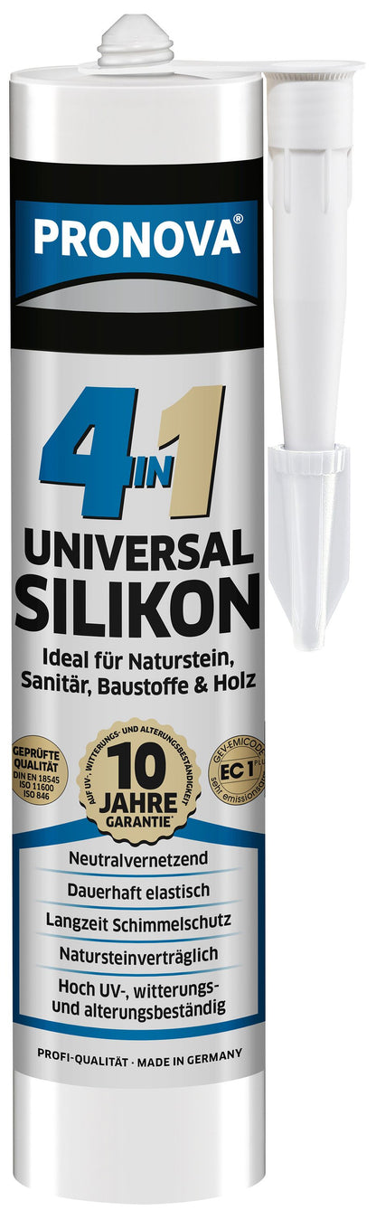 Pronova Universalsilikon 4in1 300 ml transparent