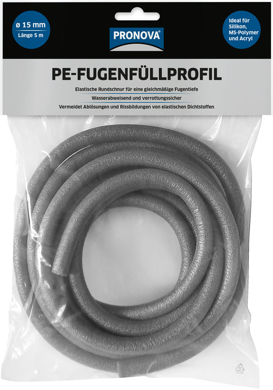 PE-Fugenfüllprofil 15mm 15 mm