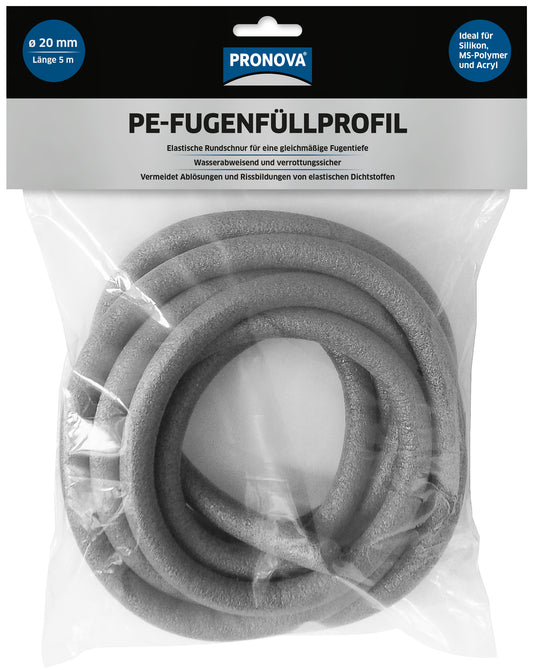 PE-Fugenfüllprofil 20mm 20 mm