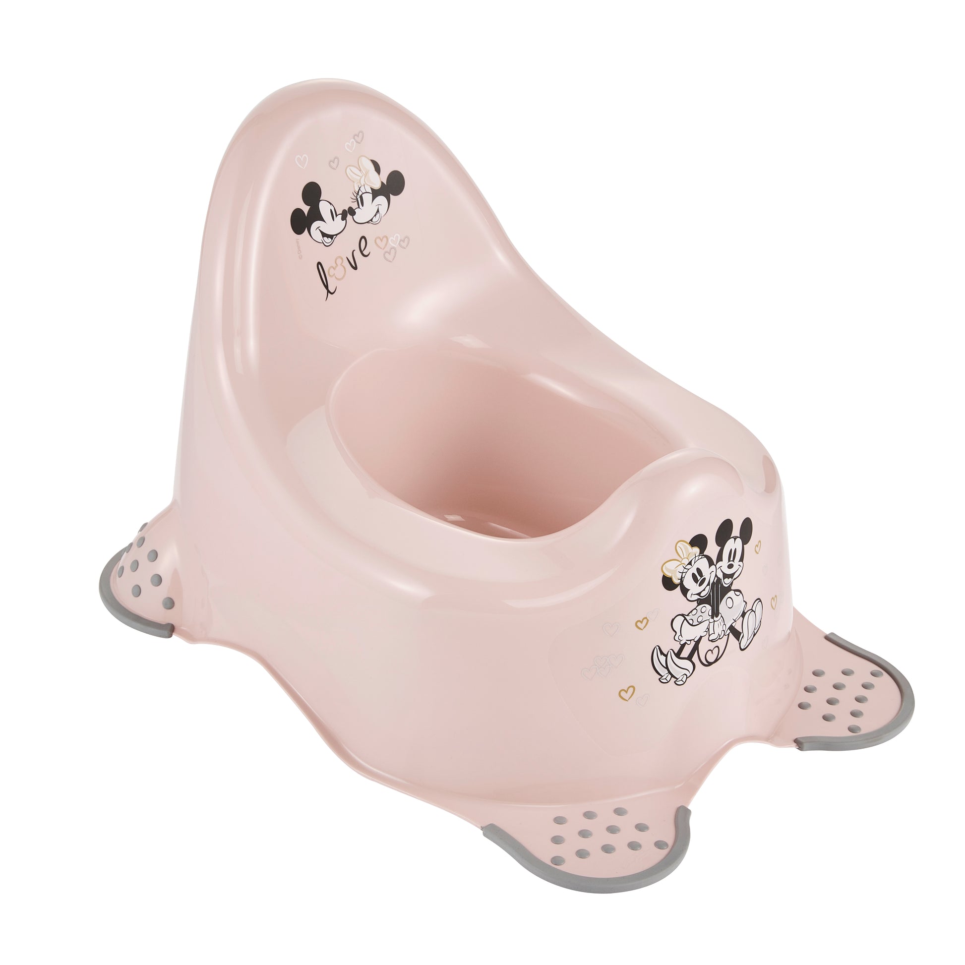 Babytopf Adam Minnie mit Anti-Rutsch, nordic pink