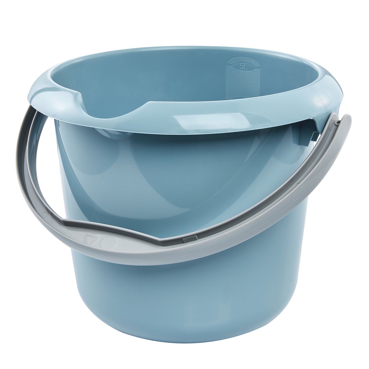 Eimer Mika mit Ausguss 5 L nordic blue