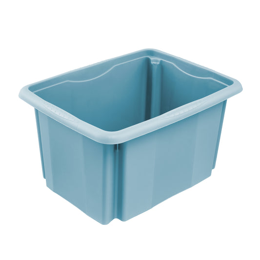 Dreh-/Stapelbox Emil, 15 L nordic blue