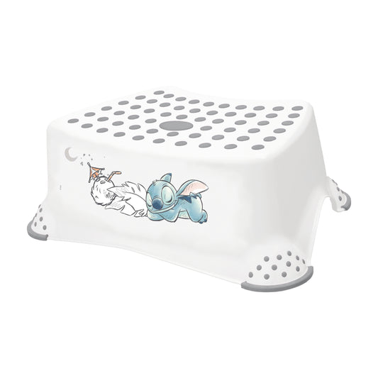 Tritthocker Tomek Stitch mit Anti-Rutsch white