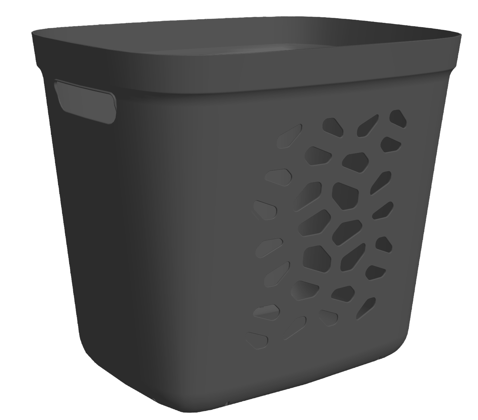 Wäschekorb Marlon 36,5L graphite