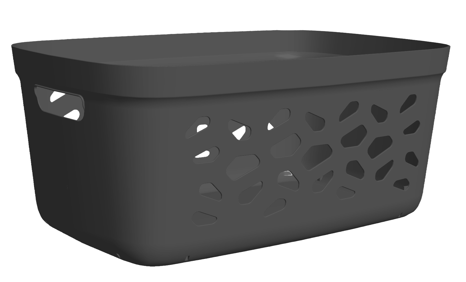 Wäschekorb Marlon 41L graphite