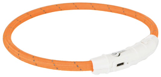 Trixie Flash Leuchtring M-L [45cm ø 7mm orange]