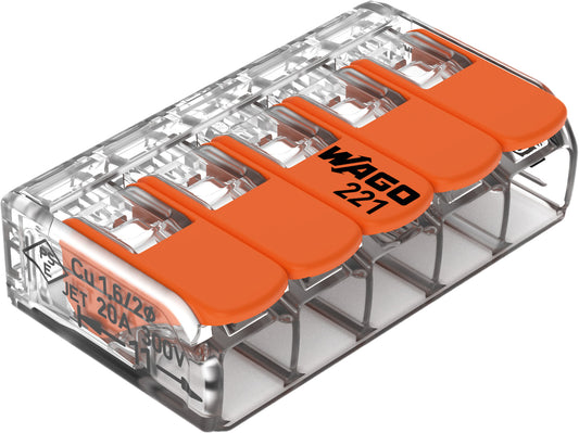 COMPACT VERBINDUNGSKLEMME TRANSPARENT MI