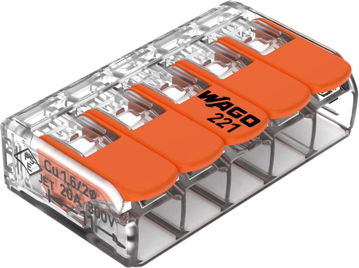 COMPACT VERBINDUNGSKLEMME TRANSPARENT MI