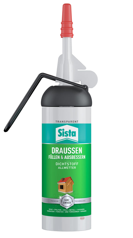 Sista Silikon für Draussen transparent | 100ml