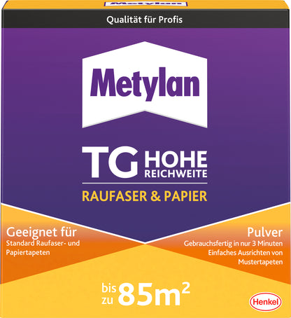 Metylan TG Hohe Reichweite für Raufaser & Papier | 500g