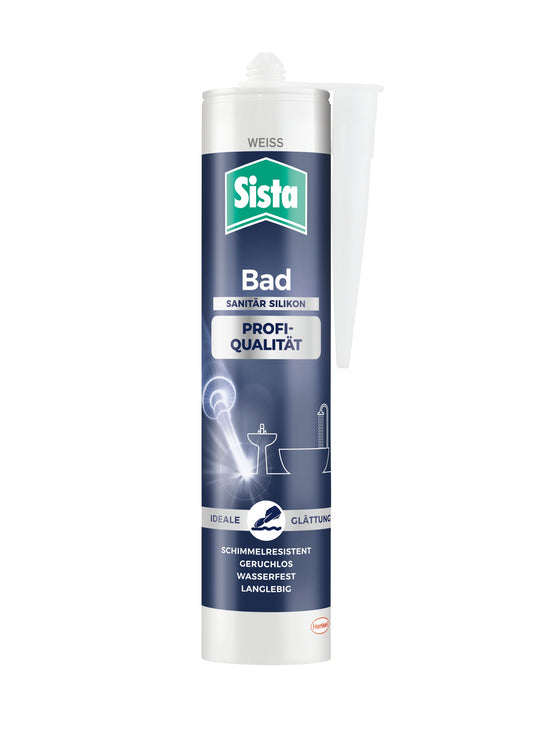 Sista Bad | Sanitär Silikon 280ml Weiss