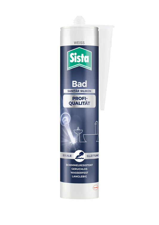 Sista Bad & Sanitär Silikon weiß | 280ml