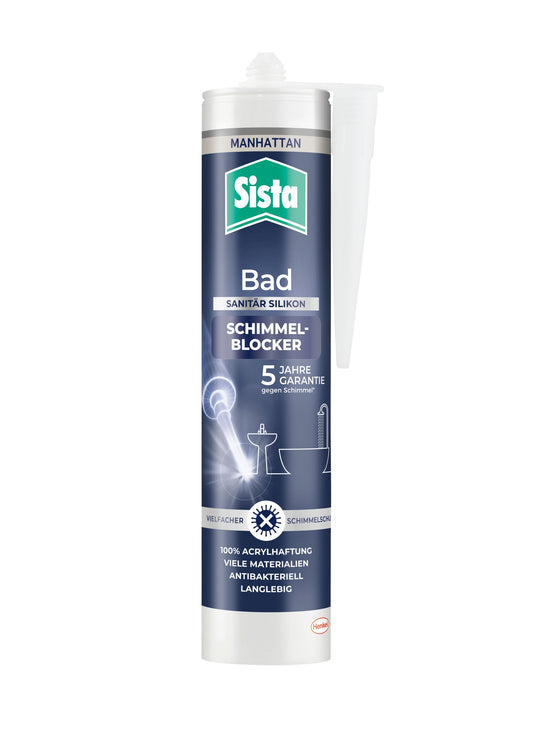 Sista Bad Silikon mit Schimmelblocker Manhattan | 280ml