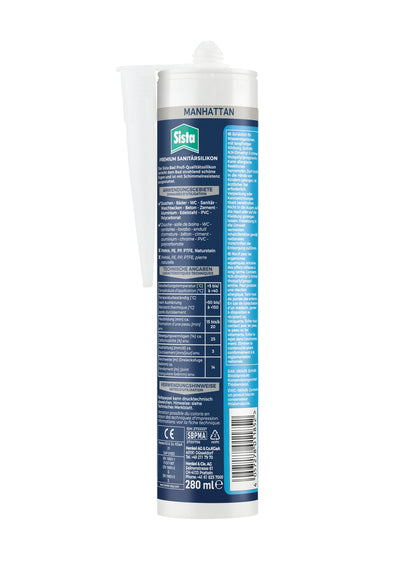 Sista Bad & Sanitär Silikon Manhattan | 280ml