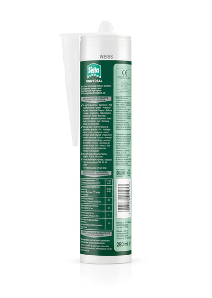Sista "Haus und Bau" Universal-Silikon weiß | 280ml