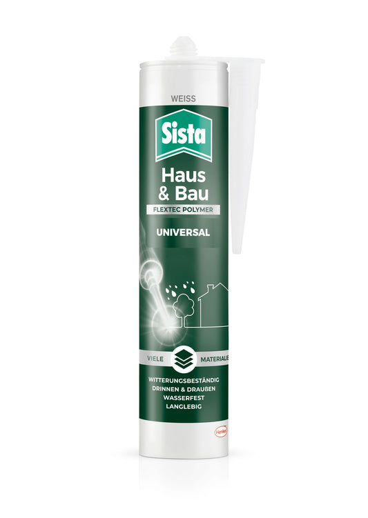 Sista "Haus und Bau" Universal-Silikon weiß | 280ml