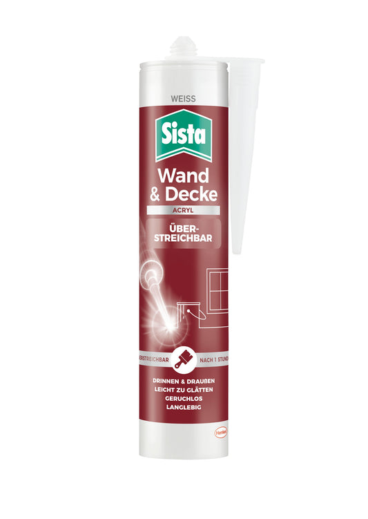 Sista Wand & Decke | Acryl 280ml weiss