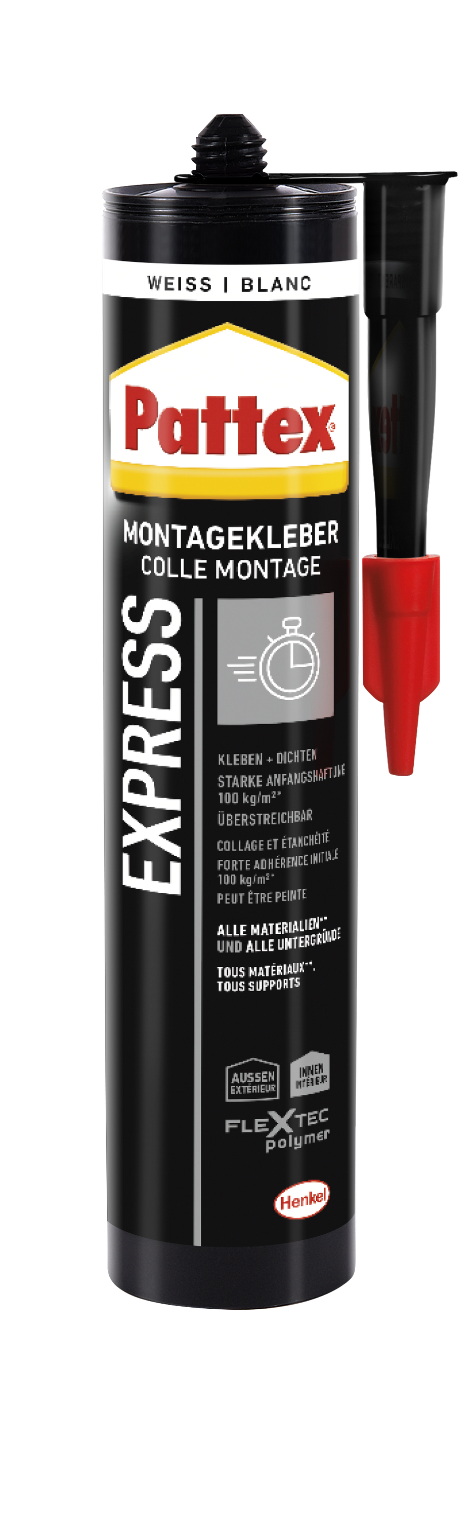 Pattex Montagekleber Express 440g weiß