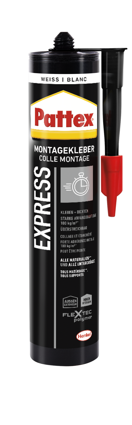 Pattex Montagekleber Express 440g weiß