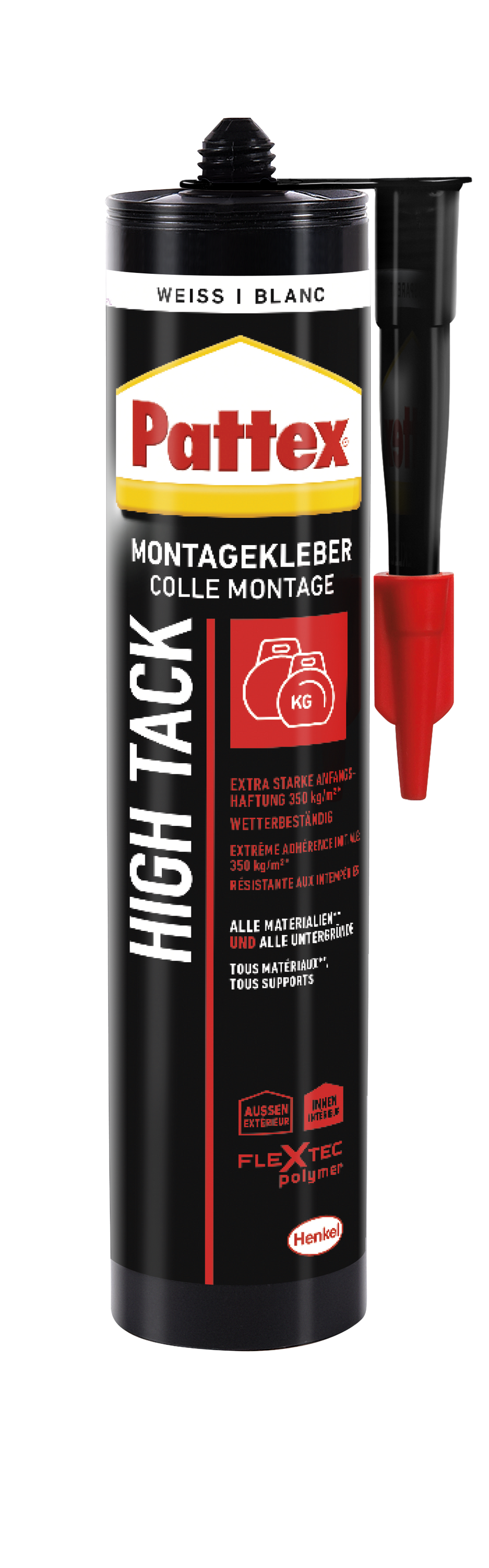 Pattex Montagekleber High Tack 440g weiß