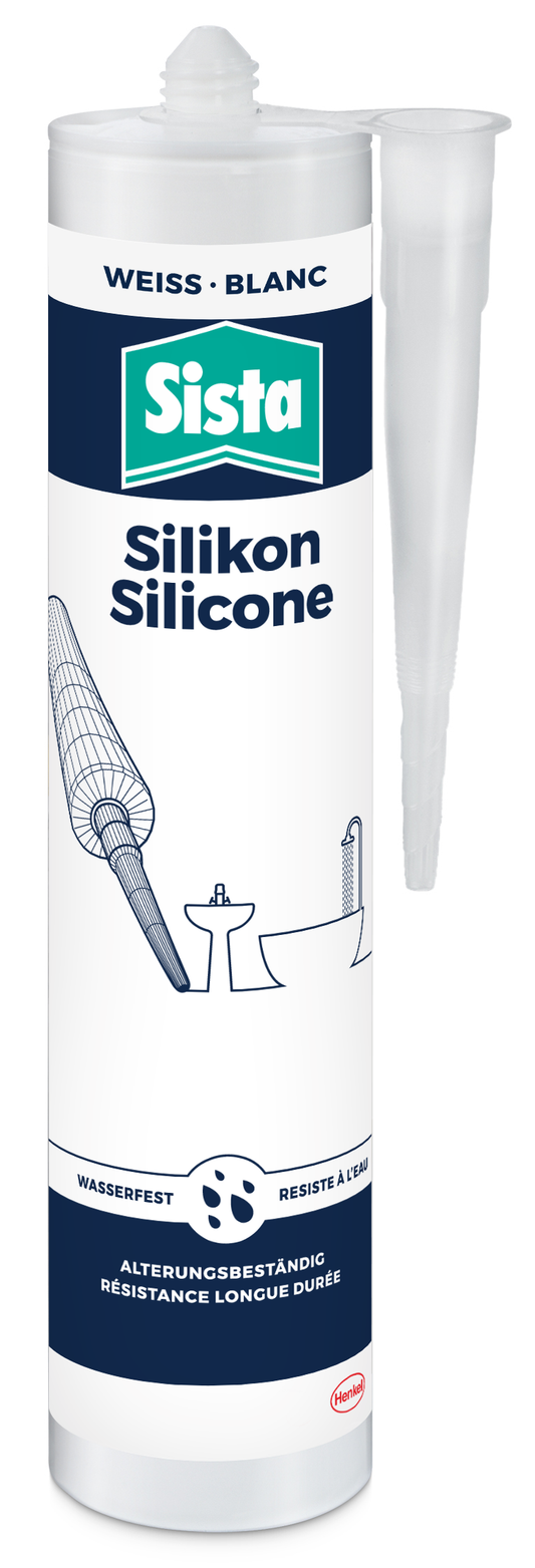 Sista Sanitär Silikon weiß | 280ml